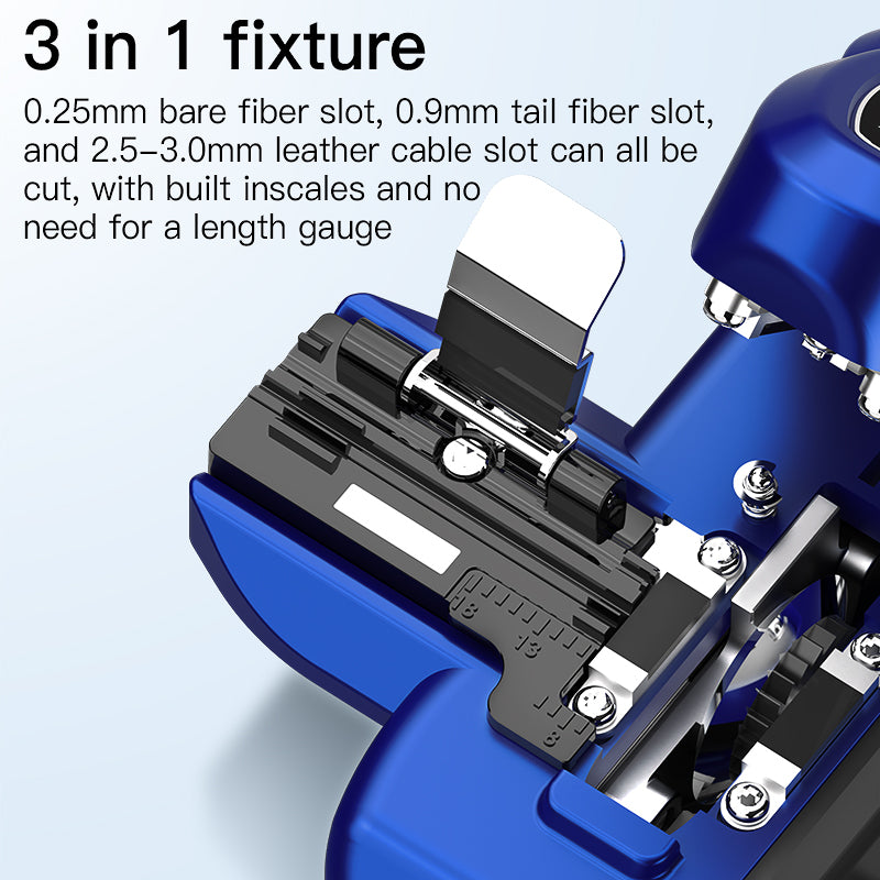 COMPTYCO High Precision One Step Fiber Optic Cleaver for Fusion Splicing VD-1 FTTH Optical Fiber Cutter Hot Melt Fiber C