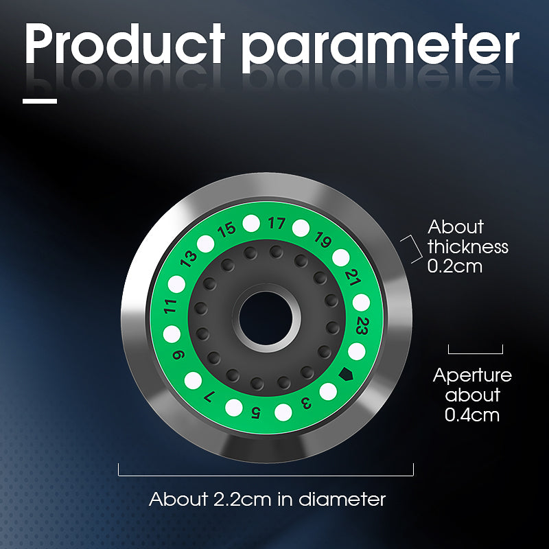 COMPTYCO AUA-X3/X9/X8 24-sided Replacement Blade Spare Fiber Optic Cutter Fiber Optic Cleaver Blade