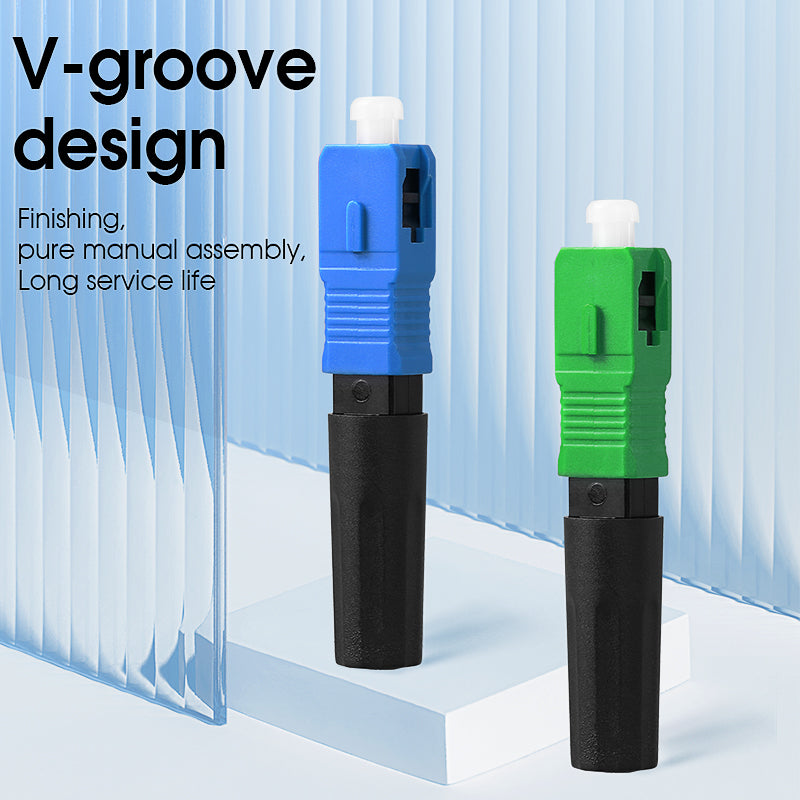 COMPTYCO FTTH Cold Splicing Tool SC/UPC SC/APC Fiber Cable Skin Cold Splicing Device Single Mode Fiber Optic Quick Conne
