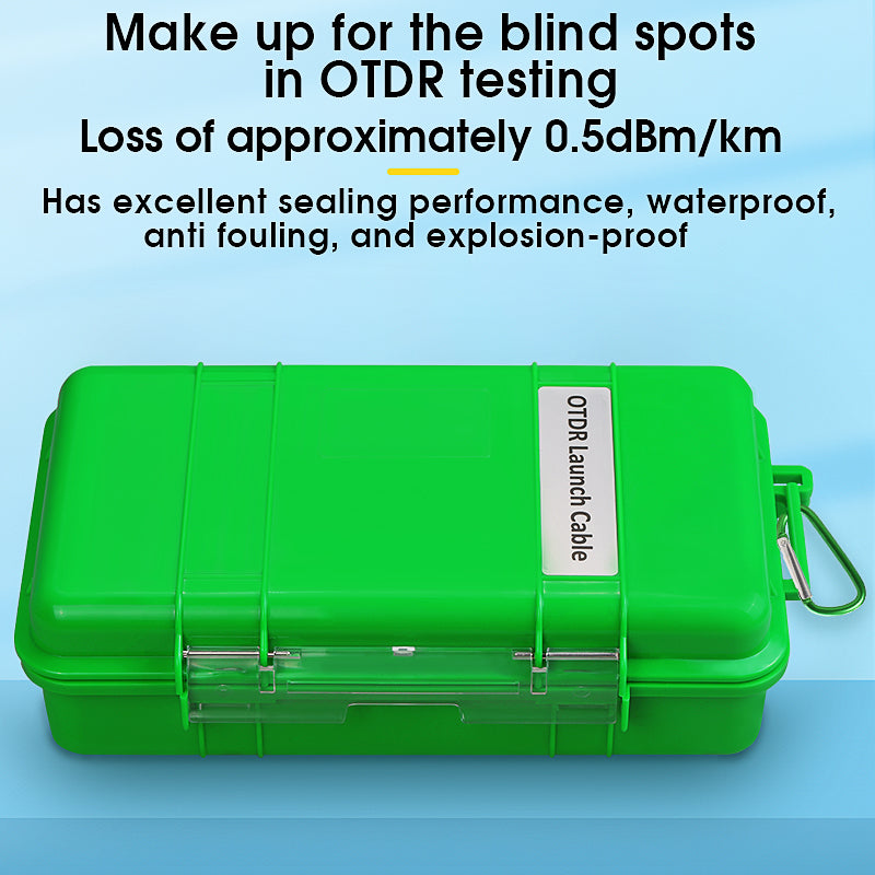 COMPTYCO OTDR Test Extension Line SM MM Customized Length/Type/Connector OS2 G652D G657A1/A2 Fiber Optic OTDR Launch Cab