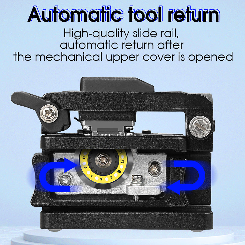 COMPTYCO AUA-X1 High Precision FTTH Fiber Optic Cutter for Fusion Splicing Fiber Optic Cutter Hot Melt Fiber Optical Cle