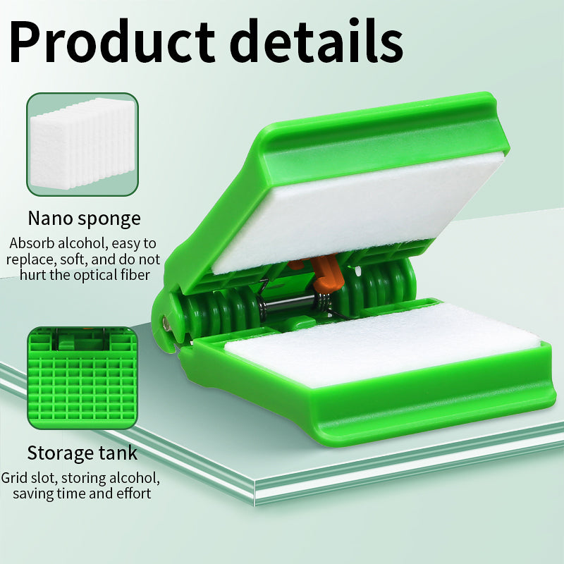 COMPTYCO Hot Sale A-07 Fiber Cleaning Clip Optical Fiber Wipe-Clip FTTH Fiber Optic Cleaner Kit for Fusion Splicer Machi