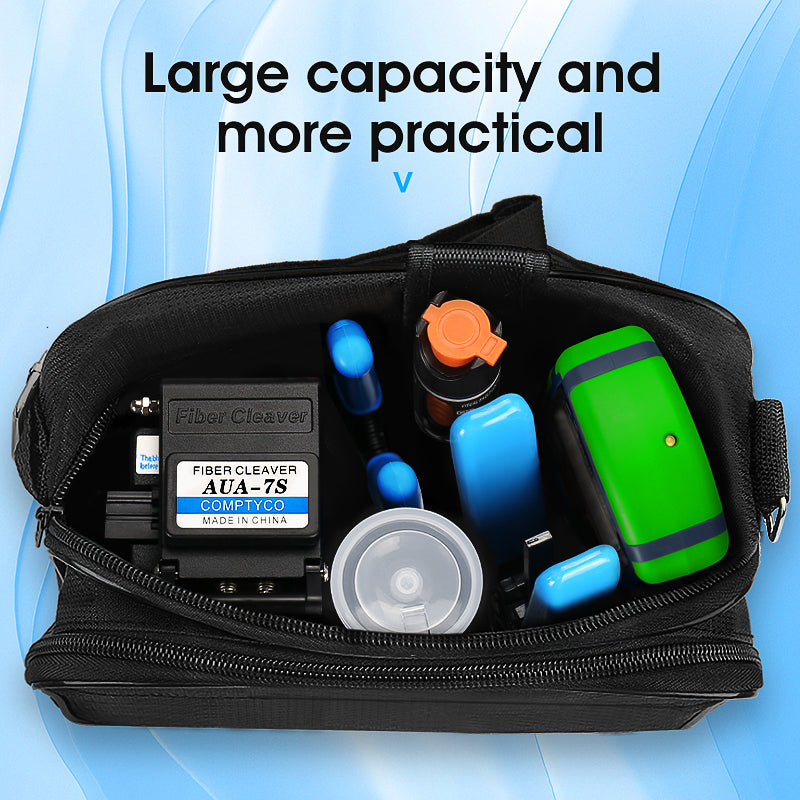 COMPTYCO AUA-MC5 Rechargeable Optical Power Meter - 50+~26dbm Optical Fiber Cutter Visual Fault Locator Optical Fiber To