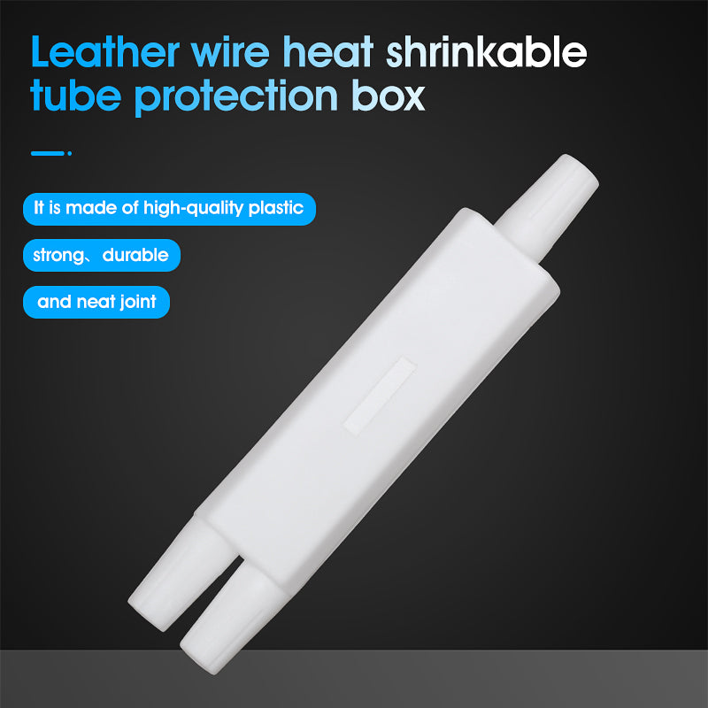 COMPTYCO 1 in 2 Out ABS Plastic Optical Fiber Jointer Box Optical Cable Sheath Protective Sleeve Fiber Optic protection 