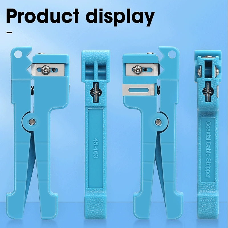 COMPTYCO 45-163 Coaxial Cable Stripper 3.2-5.6mm Optical Cable Slitter Wire Stripper Fiber Optic Splitter Stripper