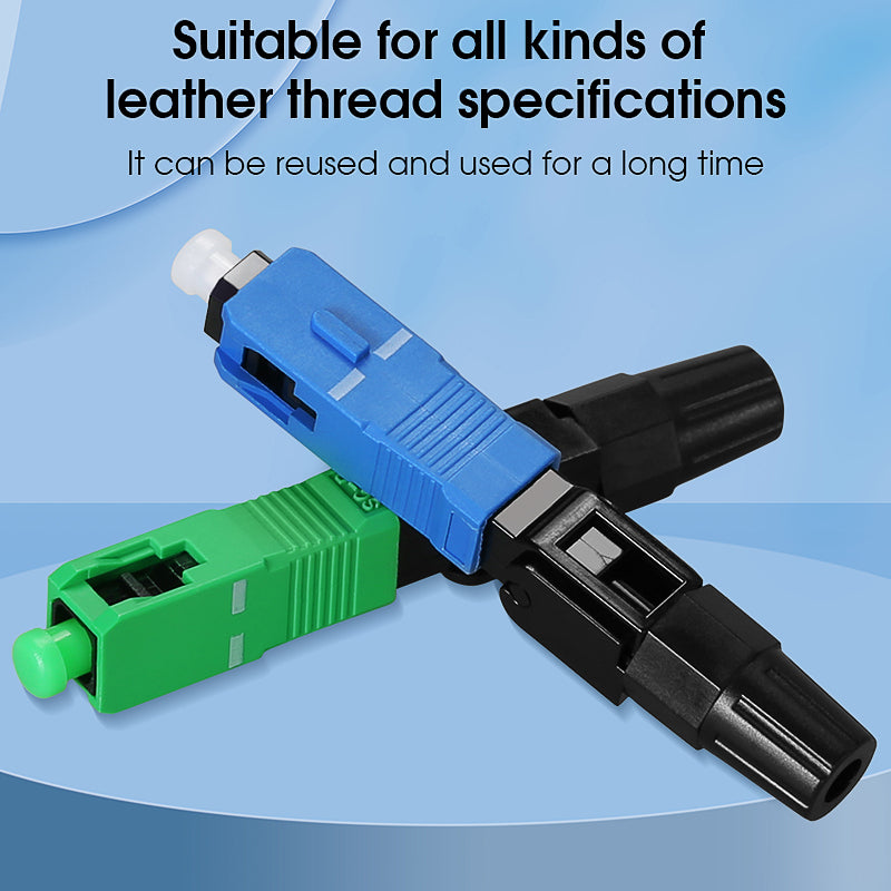 COMPTYCO FTTH Fast Connector High-Performance Single Mode Fiber Optic Quick Cold Junction SC APC/UPC Fiber Optic Quick C