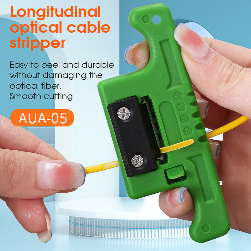 FTTH Mid-Span Access Tool 1.9-3.0mm HMSAT5 Longitudinal Cable Cutter Strip Center Cable Cutter Loose Casing Stripper Gre