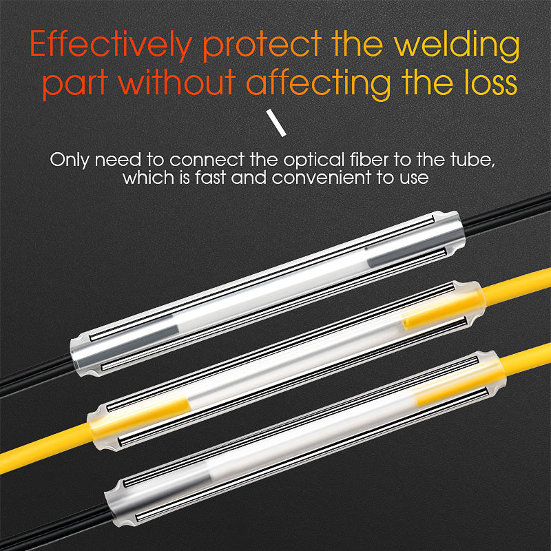 60mm Length Fiber Optic Heat Shrink Sleeve for Fusion Splicer Used in FTTH Drop Cable Shrinkable Tube Splicing Tube Slee