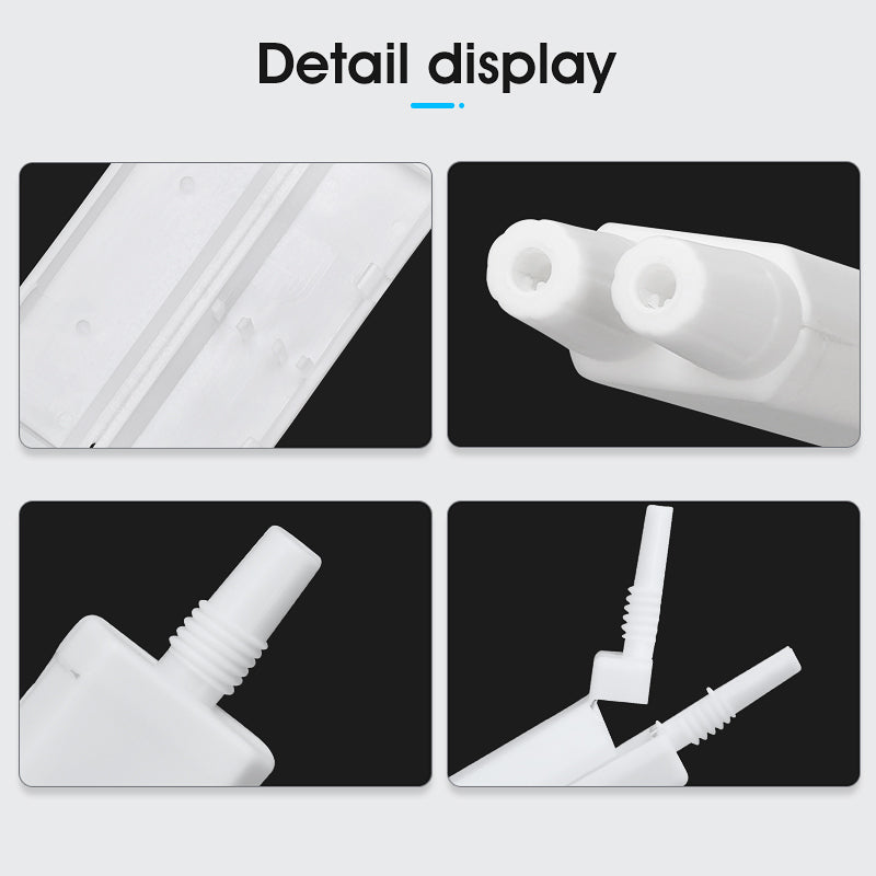 COMPTYCO 1 in 2 Out ABS Plastic Optical Fiber Jointer Box Optical Cable Sheath Protective Sleeve Fiber Optic protection 