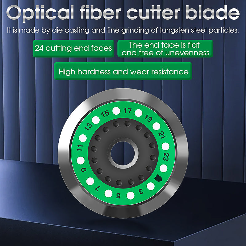 COMPTYCO AUA-X3/X9/X8 24-sided Replacement Blade Spare Fiber Optic Cutter Fiber Optic Cleaver Blade