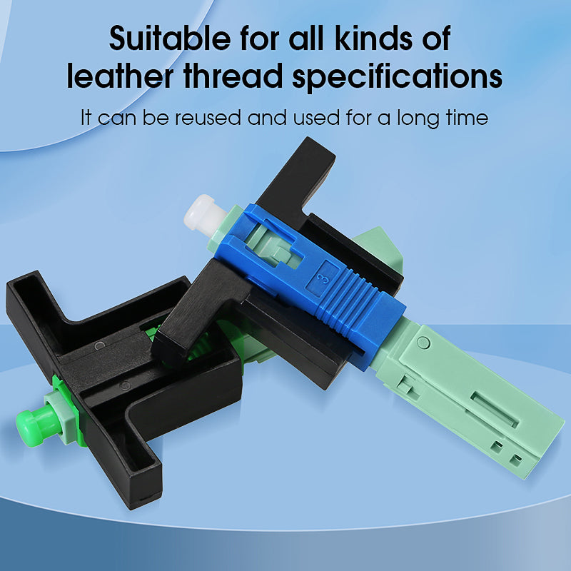 High Quality Fiber Optic Quick Connector SC/UPC SC/APC Fabric Fiber Optic Beam Connectors SM FTTH Fast Connector
