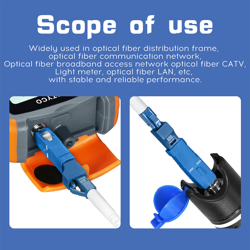 High Quality LC Female to SC Male Single Mode Fiber Adapter Hybrid SM SC/UPC Male to LC/UPC Female Fiber Adapter Connect