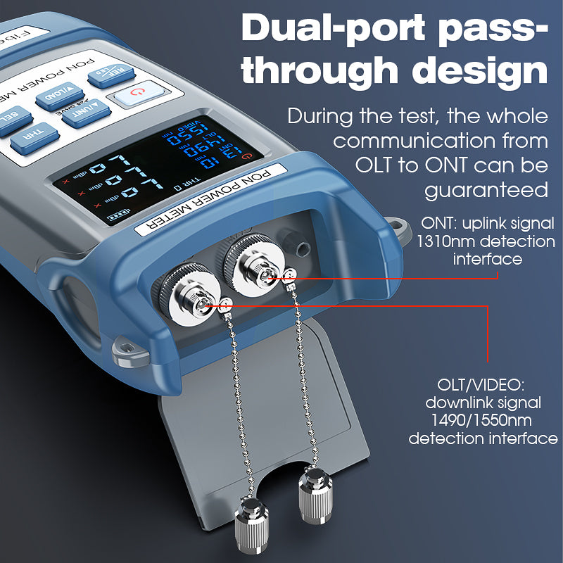 COMPTYCO FTTX AUA-350U/A UPC/APC Network Detection Online test 1310/1490/1550nm Fiber Optic Tester PON Optical Power Met