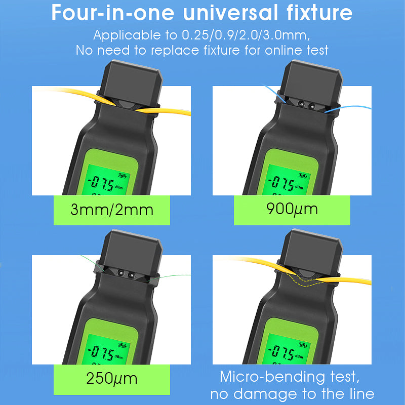 COMPTYCO AUA-40D Charging Type 4 In1 Fixed Device Configuration OFI+10mw VFL+LED 3 in 1 SM MM Fiber Cable Fiber Optic Id