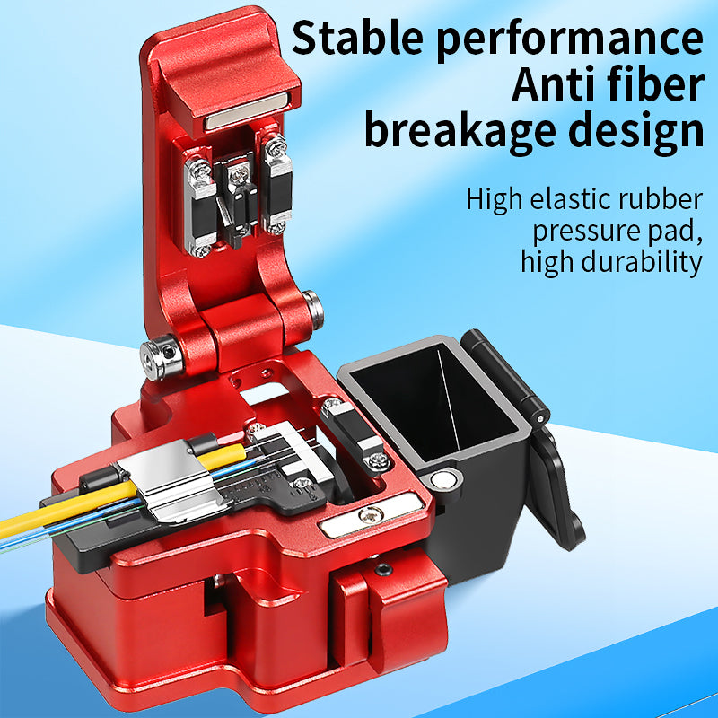 COMPTYCO Factory Price K1 Fiber Optic Cutter for Fusion Splicing Automatic Return Cutting Knife Hot Melt Optical Fiber C