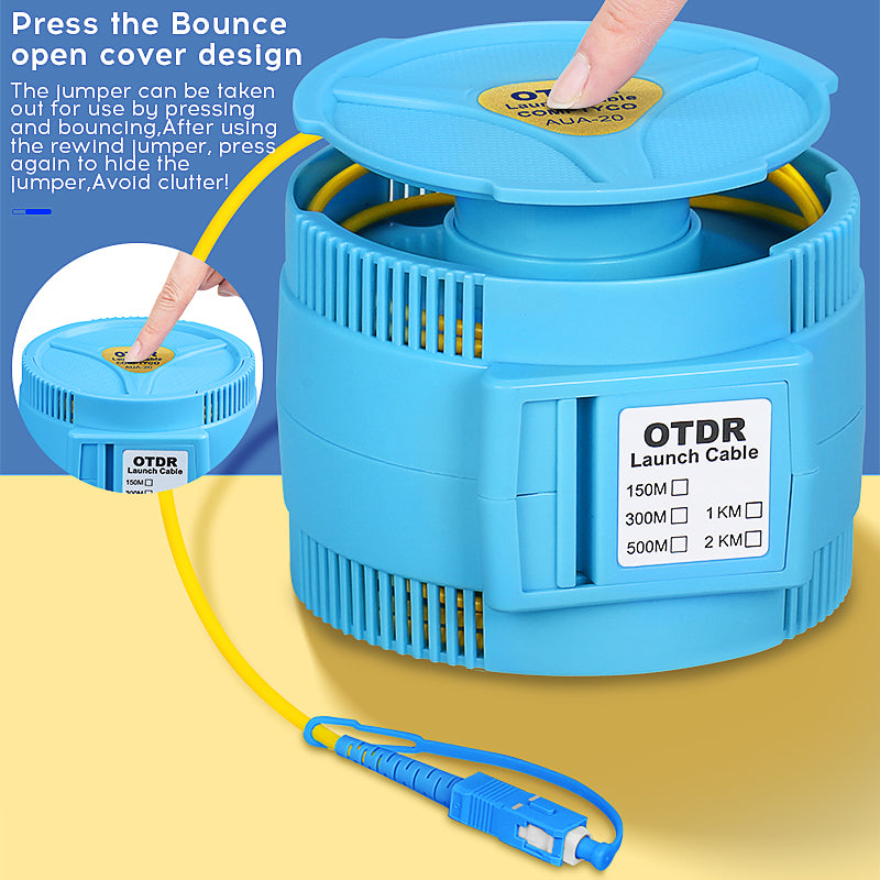 COMPTYCO AUA-20 SC/FC/ST/LC-UPC/APC OTDR Test Extension Line Customized Length/Type/Connector SM MM OTDR Launch Cable Bo