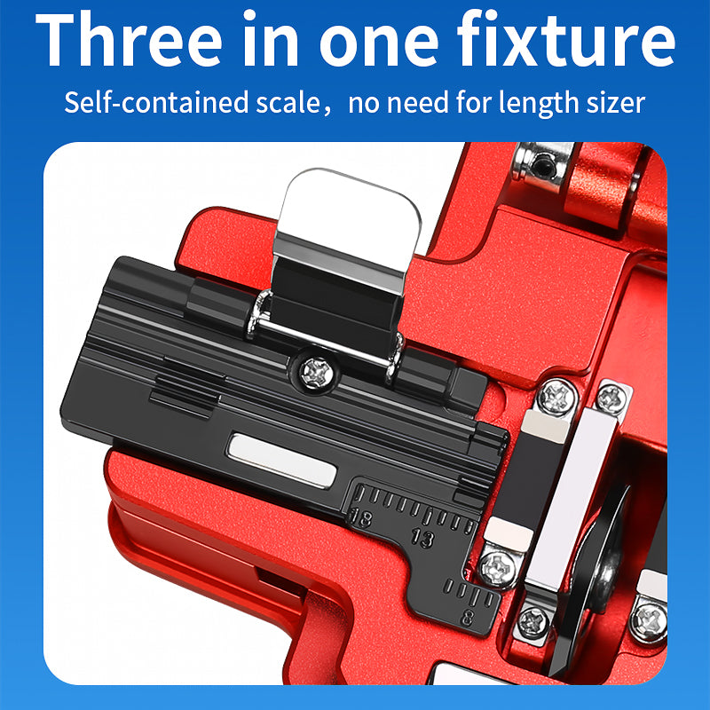 COMPTYCO Factory Price K1 Fiber Optic Cutter for Fusion Splicing Automatic Return Cutting Knife Hot Melt Optical Fiber C