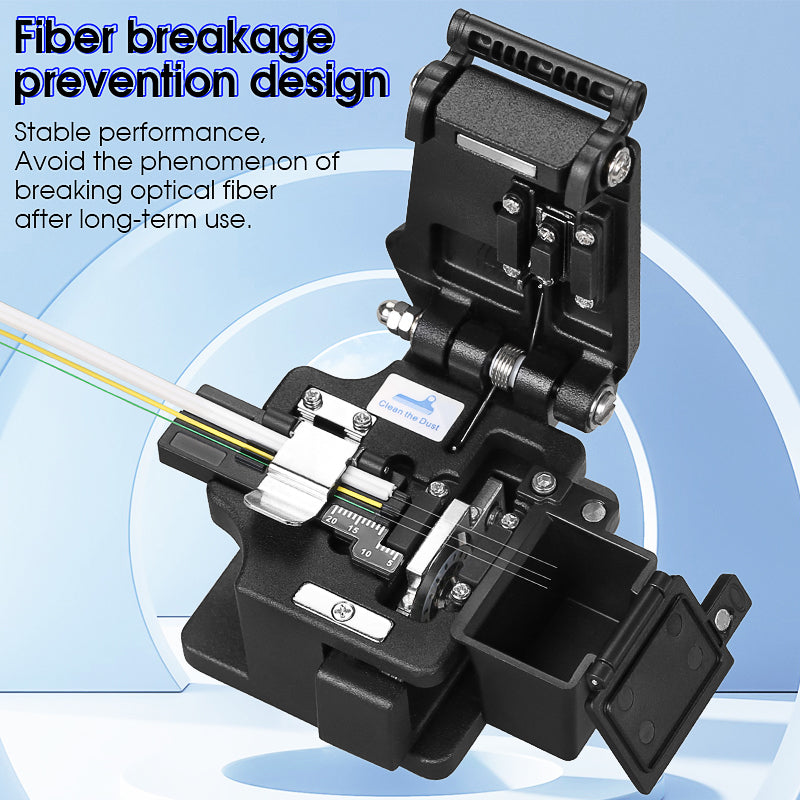 COMPTYCO AUA-X0 High Precision FTTH Fiber Optic Cutter for Fusion Splicing Fiber Optic Cutter Hot Melt Fiber Optical Cle