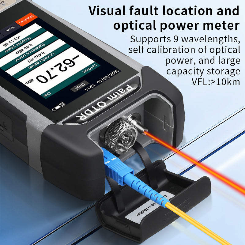COMPTYCO SM 1310/1550/1610/1625/1650nm Optical Time Domain Reflectometer Optical Power Meter VFL OPM Optical Loss RJ45 T
