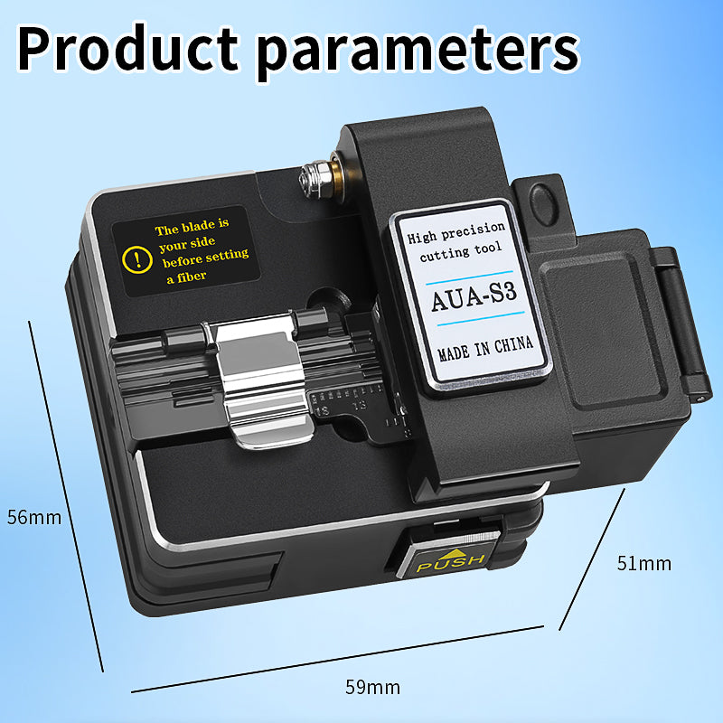 COMPTYCO Factory Price FTTH High Precision Fiber Optic Cutter for Fusion Splicing AUA-S3 SKL-S3 Hot Melt Optical Fiber C