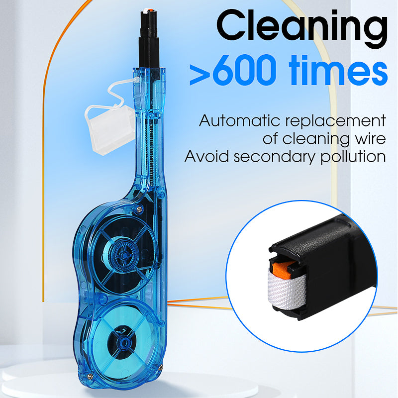 COMPTYCO AUA-M600 One-Click Cleaner Tool Fiber Optic Cleaning Pen 600 Times MPO MTP Connectors Pen Type Fiber Optic Clea
