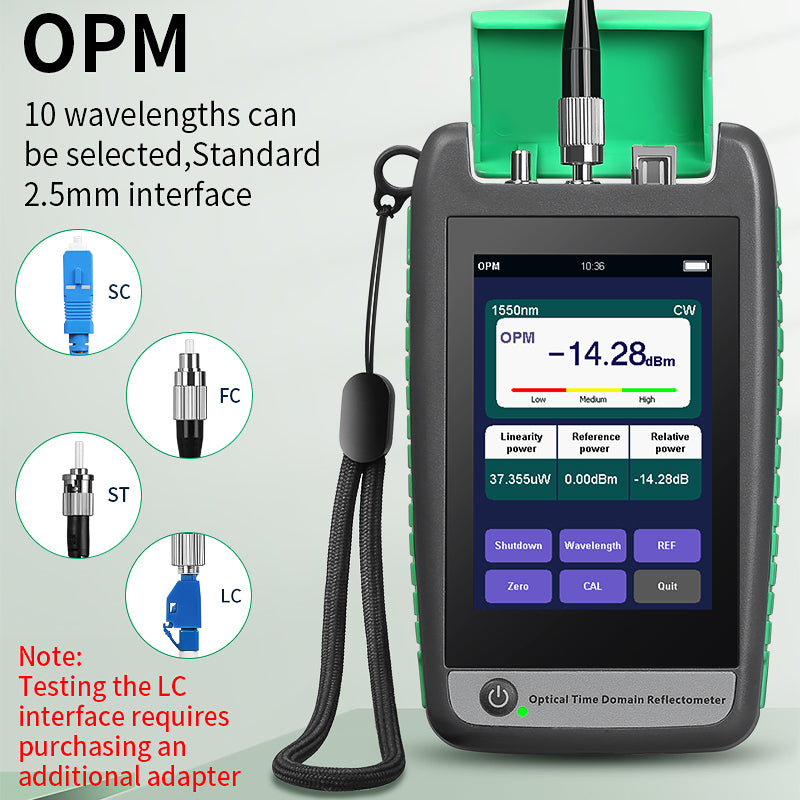 COMPTYCO AUA-18/161/180U/A Optical Time Domain Reflectometer 1310/1550/1610/1625/1650nm 80KM Active Optical Fiber test M