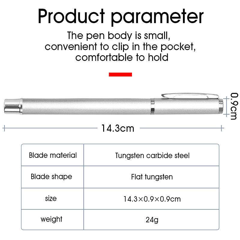 COMPTYCO Higher quality Fiber Optic Cutter supports replacement of blades Tungsten steel blade Pen Type Fiber Cleaver