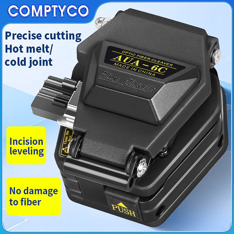 COMPTYCO High Precision Automatic Return Fiber Optic Cutter for Fusion Splicing AUA-6C SKL-6C HB-6C Hot Melt Tools Fiber