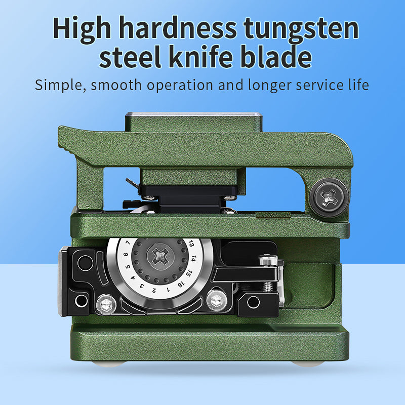 COMPTYCO FTTH High Precision Fiber Optic Cutter for Fusion Splicing Fiber Tool AUA-S2 SKL-S2 Hot Melt Optical Fiber Clea