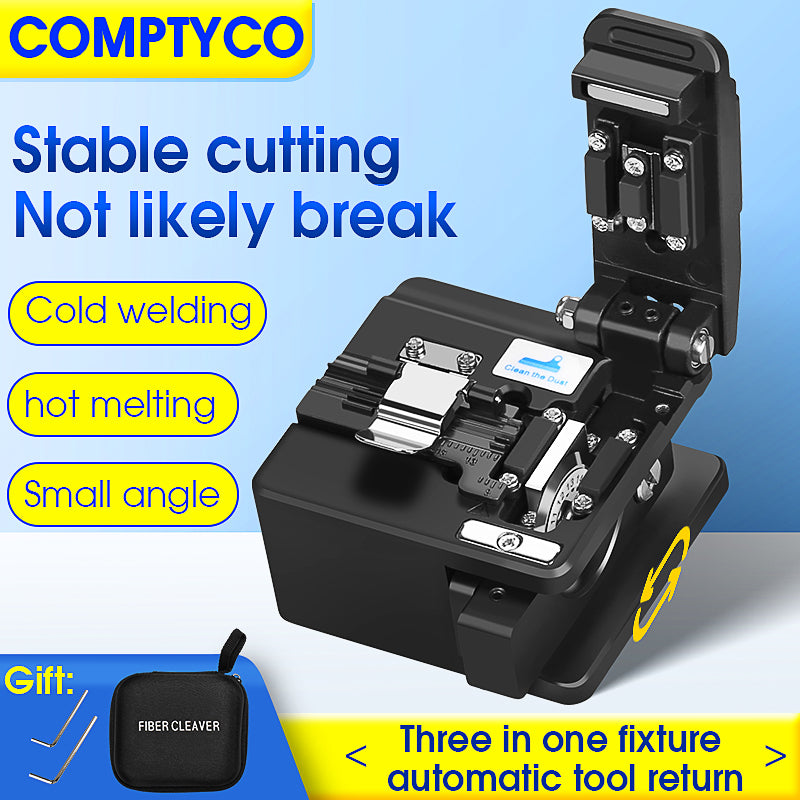 COMPTYCO Fiber Small Type Cutter High Quality Optic High Precision Hot Melt S-08 Fiber Optical Cutting Tool Fiber Cleave