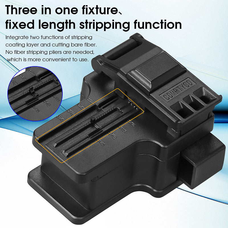 COMPTYCO Factory Price AUA-X01Automatic Return Fiber Optic Cutter 3in1 Fixture Fiber Cutting Knife Cold Joint Tool Fiber