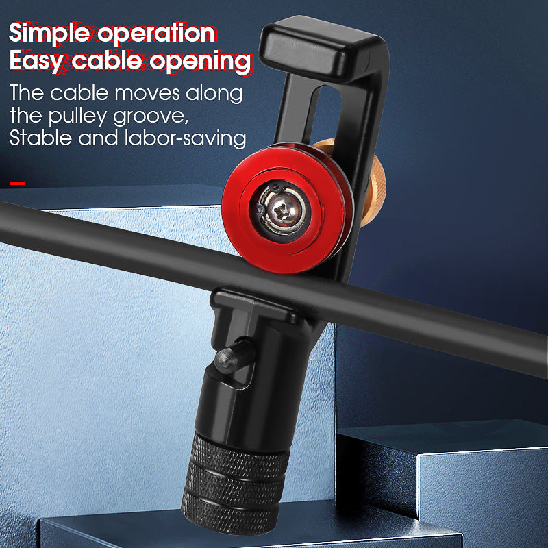 COMPTYCO ACS-2 Fiber Optic Stripper 4-10mm Longitudinal and Transverse Fiber Optic Cable Opener Optical Cable Cutter