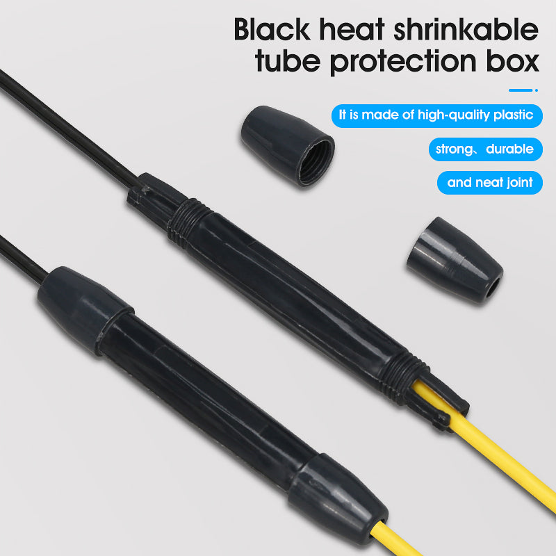 COMPTYCO Round Tube Heat Shrinkable Tube Protection Box Optical Fiber Jointer Box FTTH Fiber Optic Protection Box