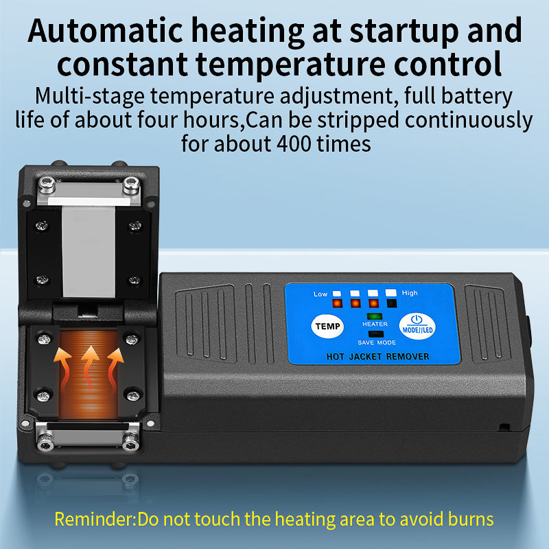 COMPTYCO M8 Hot Jacket Remover Heated Optical Wire Stripping Thermal Stripping of Ribbon Lithium Battery Fiber Thermal S