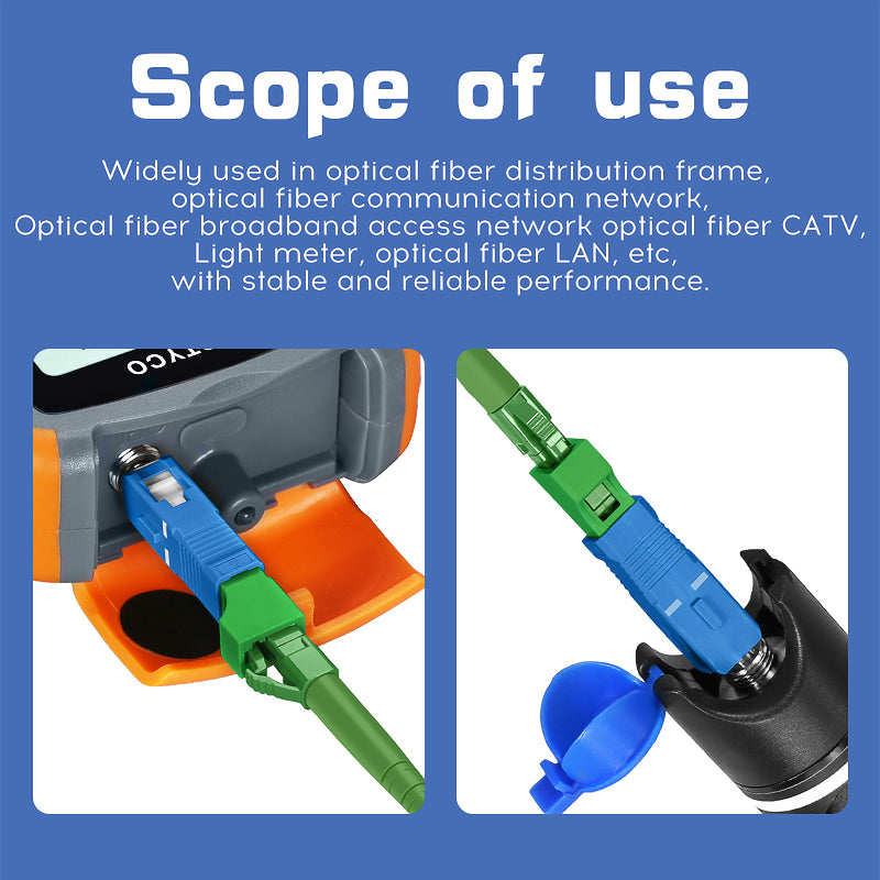 High Quality Single Mode SC-LC Fiber Adapter Hybrid Optical Fiber Converter Head SC/UPC (Male) - LC/APC ( Female) Fiber 