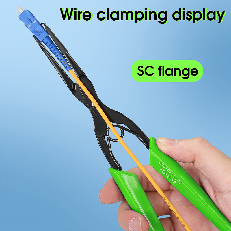 COMPTYCO VCFS-18 green fiber optic connector coupler clamp Fiber optic flange pliers