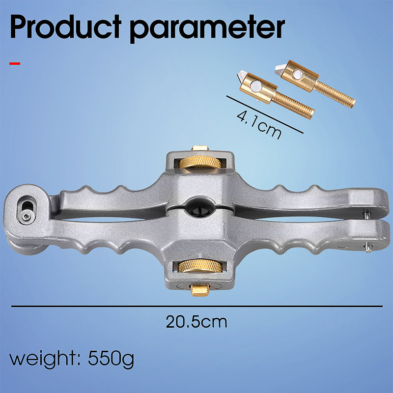 COMPTYCO SI-01 Fiber Optic Stripper 10-25MM Fiber Optic Cable Opener for Longitudinal Fiber Optic Stripping Cable Stripp