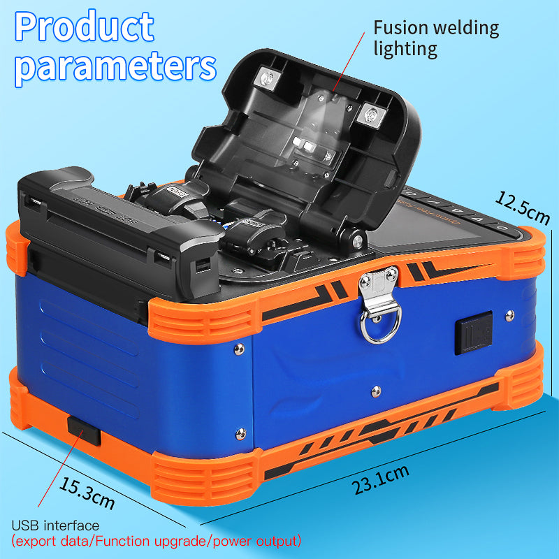 COMPTYCO AUA-70F High Performance Cheapest Fiber Optic Splicer Kit Fusion Splicer Machine 6 Motor Fiber Optic Fusion Spl