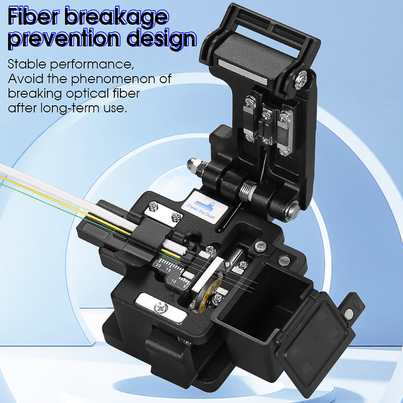 COMPTYCO AUA-X1 High Precision FTTH Fiber Optic Cutter for Fusion Splicing Fiber Optic Cutter Hot Melt Fiber Optical Cle