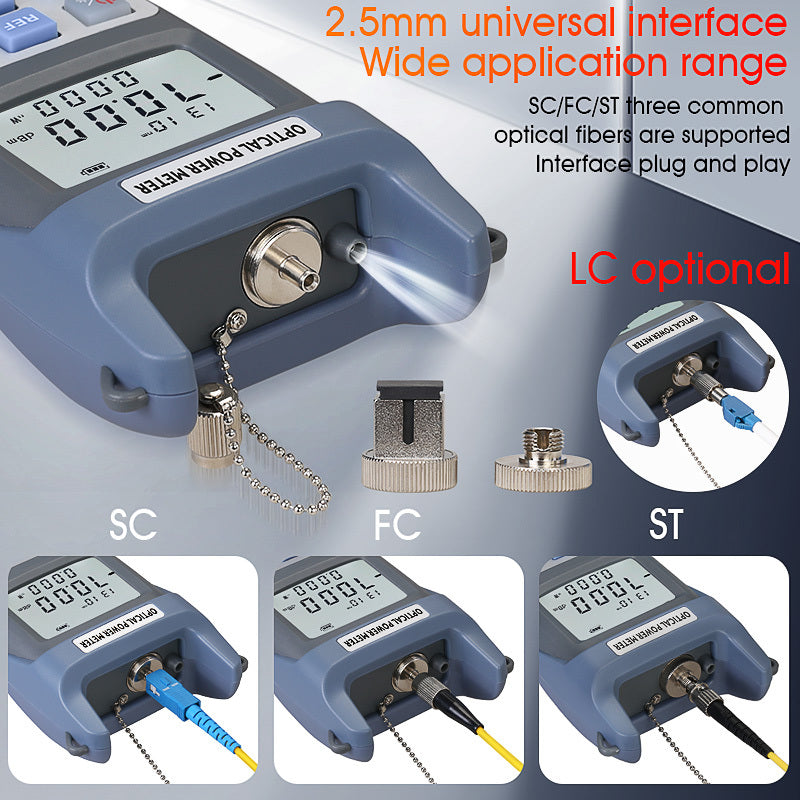 COMPTYCO High Precision Fiber Optic Tester AUA-G710A/G510A OPM with LED 10 Wavelength Fiber Optic Equipment Optical Powe