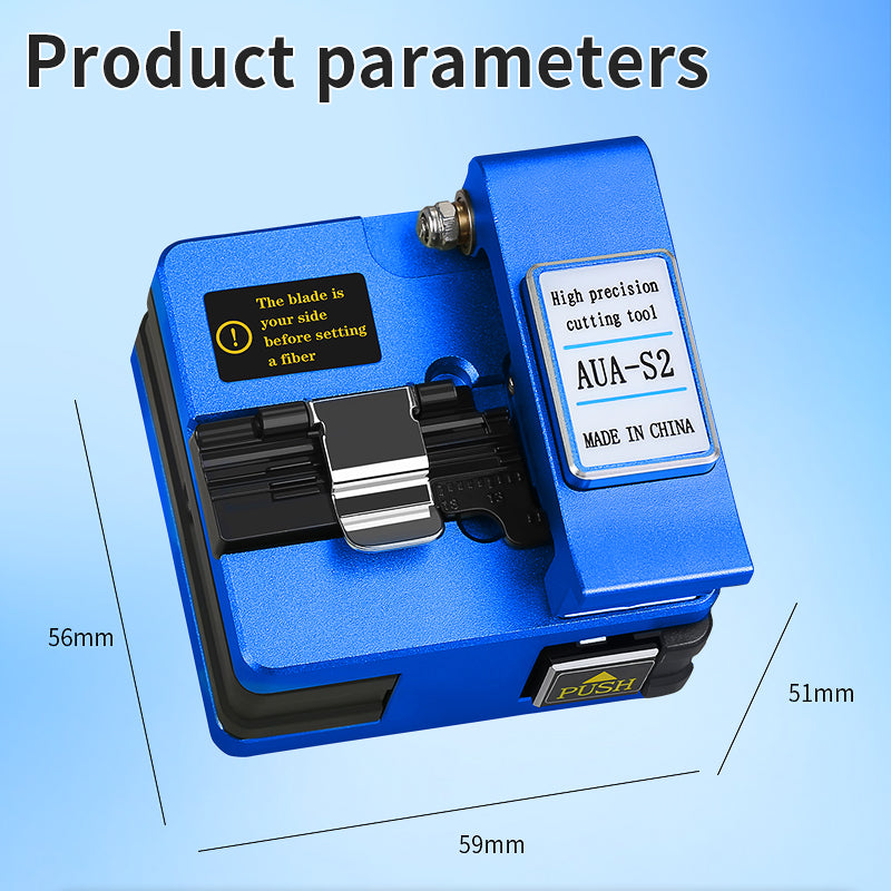 COMPTYCO Good Price FTTH High Precision Fiber Optic Cutter for Fusion Splicing AUA-S2 SKL-S2 Hot Melt Optical Fiber Clea
