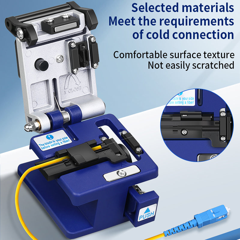 COMPTYCO FTTH High Precision FC-6S Automatic Return Fiber Optic Cutter Cold Joint Tools Fiber Optic Cutter Optical Fiber