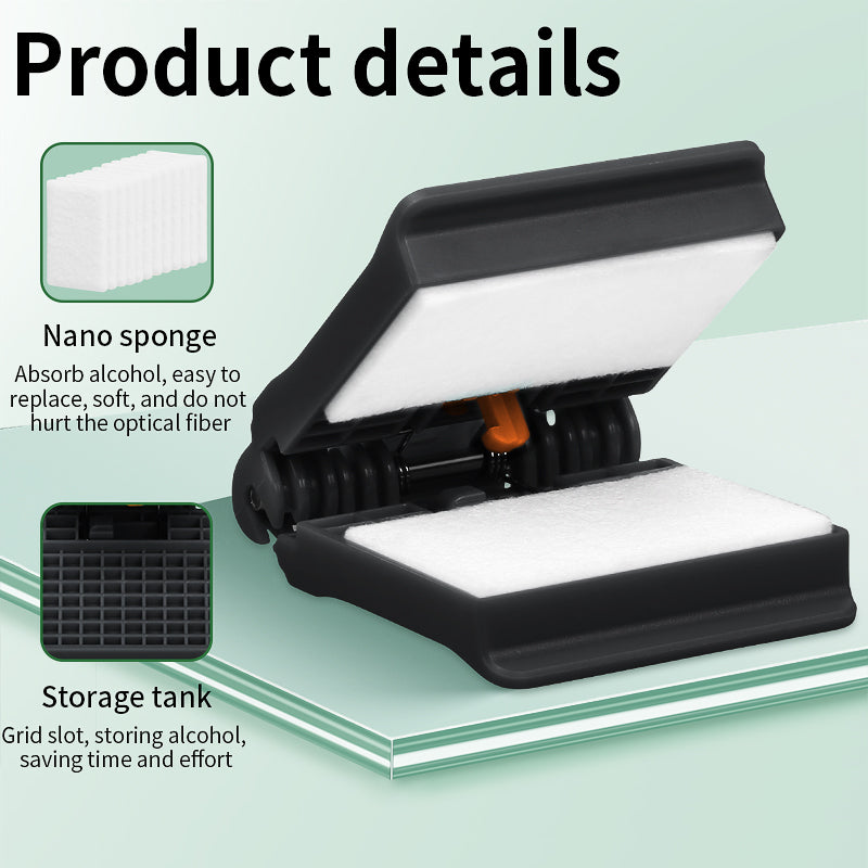 COMPTYCO Good Quality A-07 Fiber Cleaning Clip Optical Fiber Wipe-Clip FTTH Fiber Optic Cleaner Kit for Fiber Thermal St