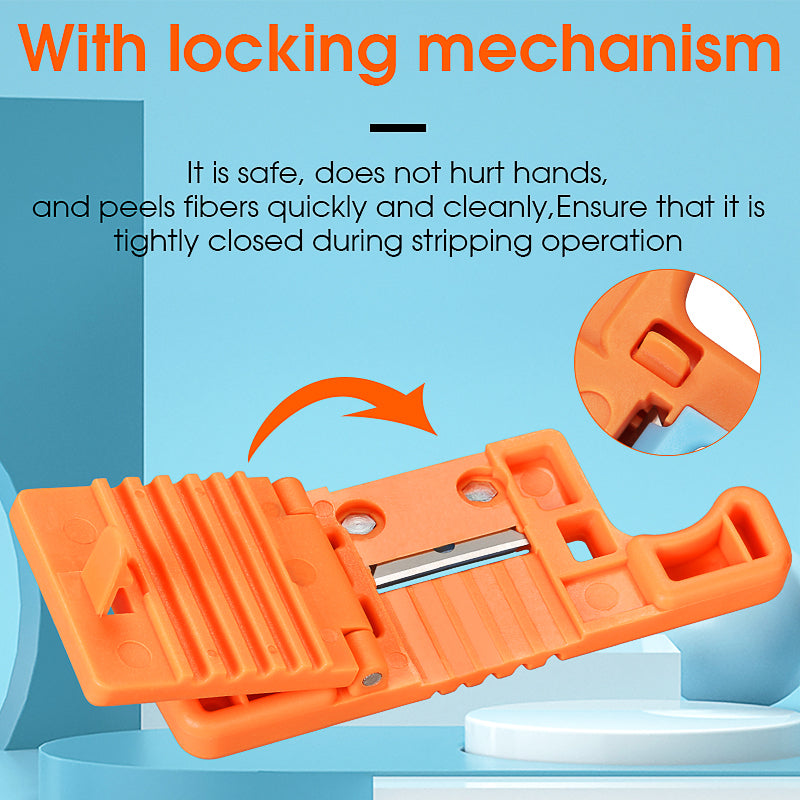 FTTH Mid-Span Access Tool 1.9-3.0mm HMSAT5 Longitudinal Cable Cutter Strip Center Cable Cutter Loose Casing Stripper Ora