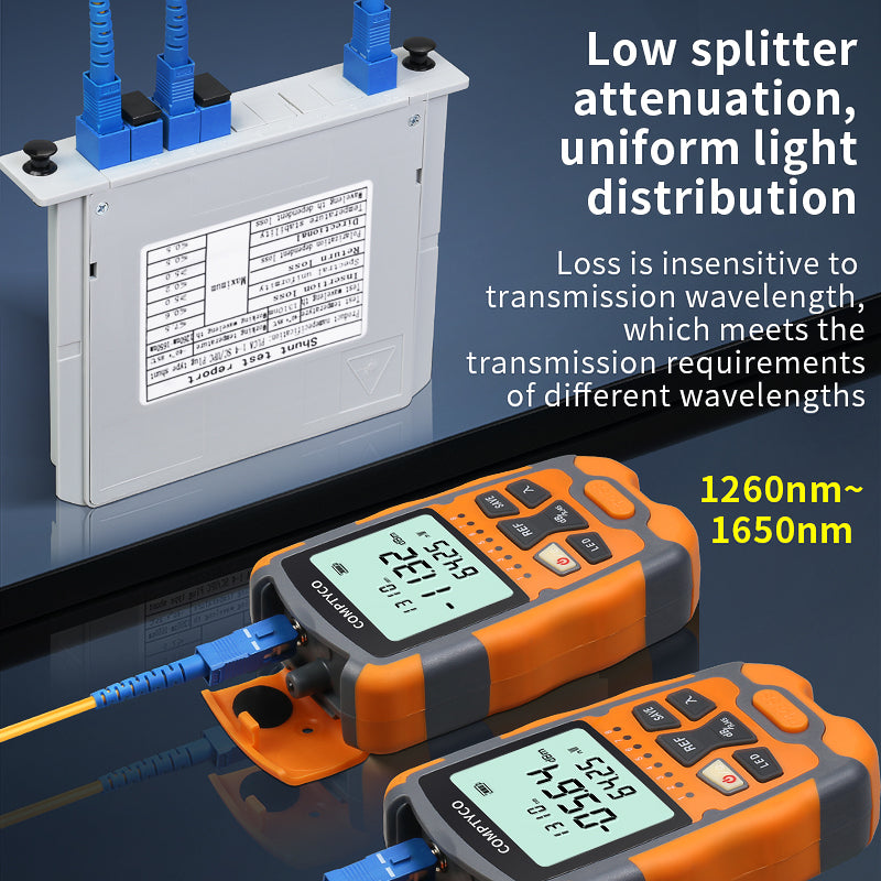 SC/UPC SC/APC PLC Splitter 1x2 1x4 1x8 1x16 Fiber Optic Splitter Box Cassette Card Inserting FTTH Fiber Optical Coupler 