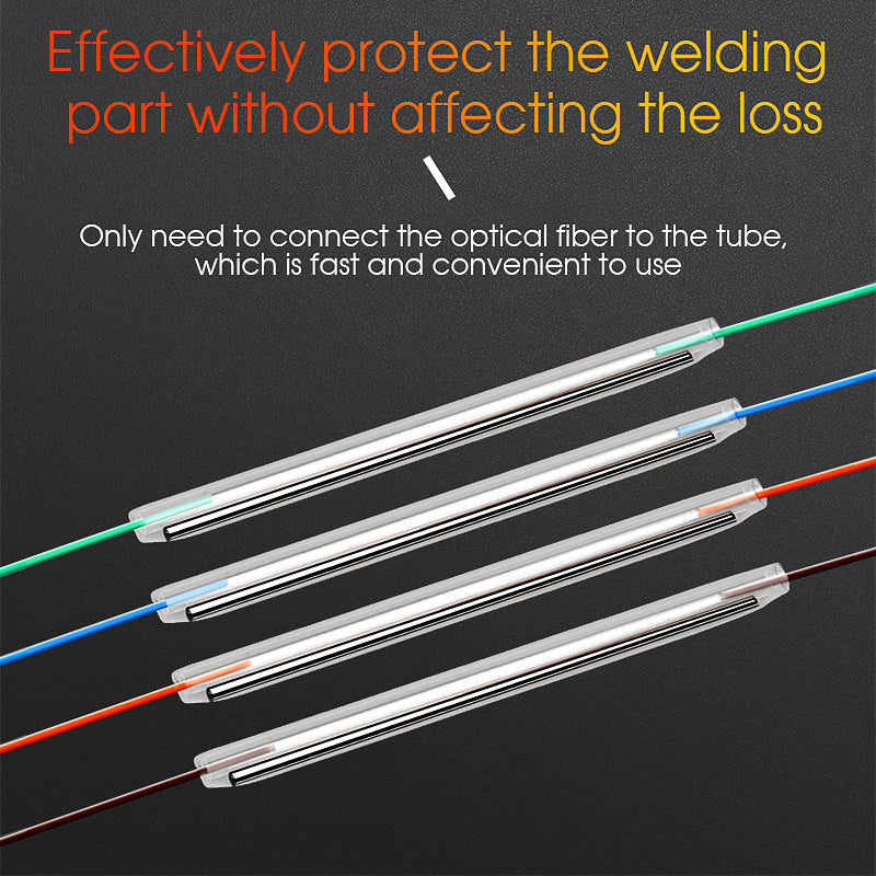 45/60mm Length Fiber Optic Heat Shrink Sleeve for Fusion Splicer Used in FTTH Drop Cable Shrinkable Tube Splicing Tube S