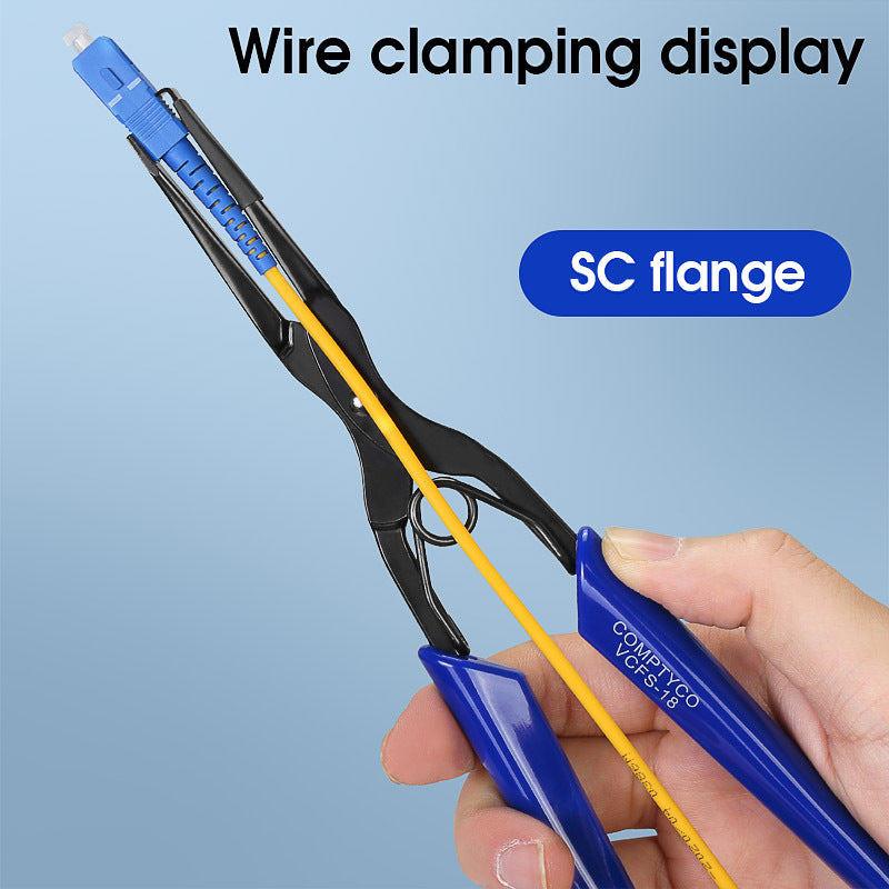COMPTYCO VCFS-18 Blue Fiber Optic Connector Coupler Clamp Fiber Optic Flange Pliers