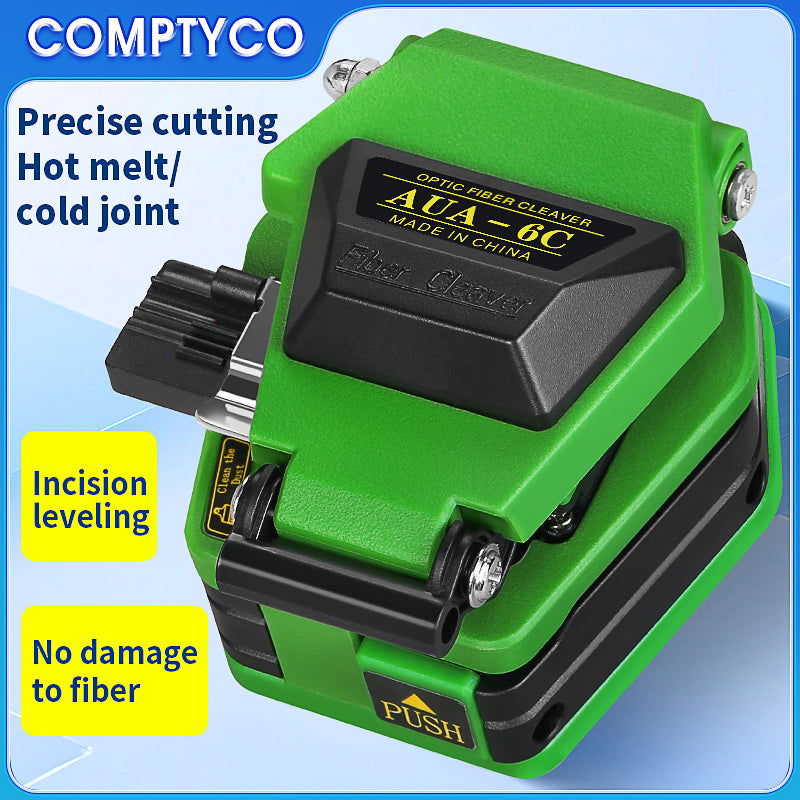 COMPTYCO Automatic Return FTTH Fiber Optic Cutter for Fusion Splicing AUA-6C SKL-6C HB-6C Hot Melt Tools Optic Fiber Cle