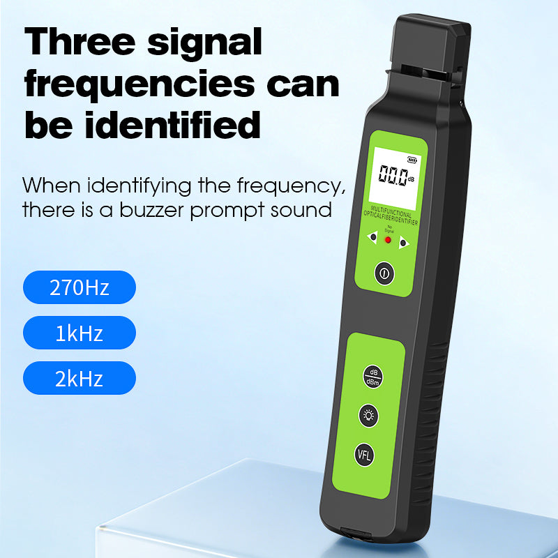COMPTYCO A-60/A-60+ Optical Fiber Identifier with Visual Fault Locator 30mw VFL Fiber Optic Identifier with Laser Tester