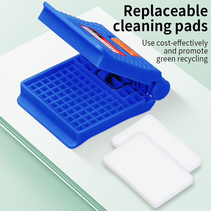 COMPTYCO Hot Sale A-07 Fiber Cleaning Clip Optical Fiber Wipe-Clip FTTH Fiber Optic Cleaner with Alcohol Bottle (Empty)